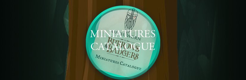 B&B miniatures catalogue